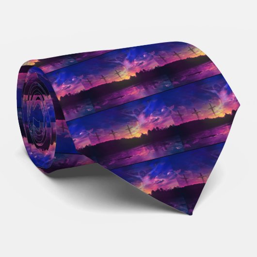 De Kroatie van Jezus Christus Stropdas (Opgerold)