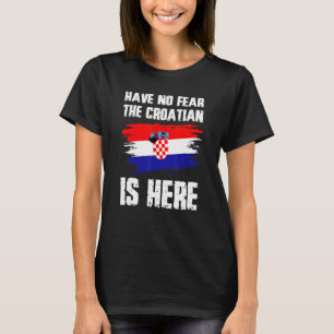 De Kroatische staat is hier de vlag van Kroatië. T-shirt