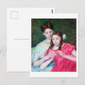 De Kroesles, Mary Cassatt Briefkaart (Voorkant / Achterkant)
