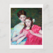 De Kroesles, Mary Cassatt Briefkaart (Voorkant)