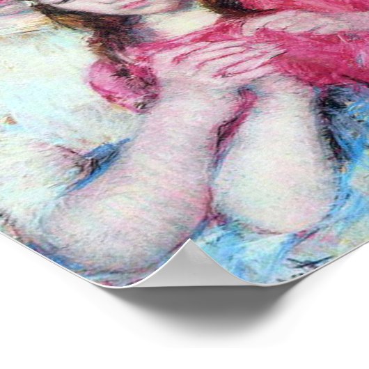 De Kroesles, Mary Cassatt Poster (Hoek)