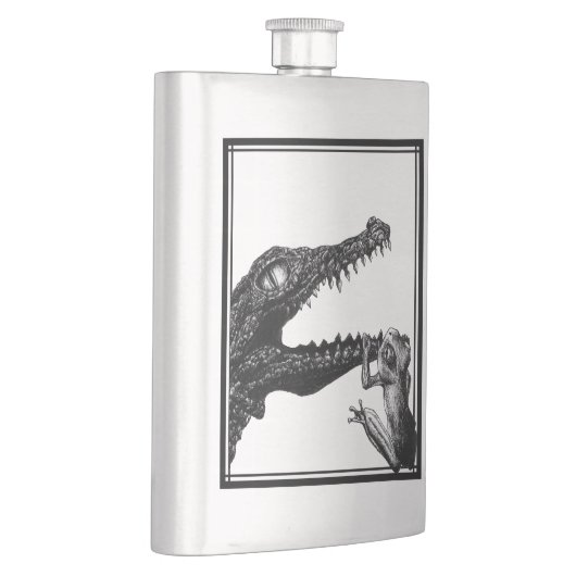 De krokodil en de kikker flacon (Rechts)