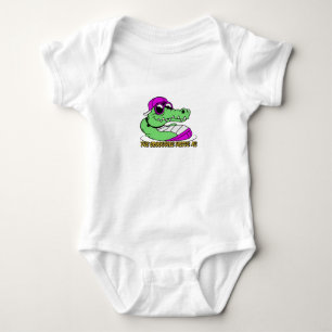 De krokodil in mij leuk mooi ontwerp romper