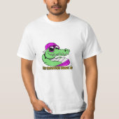 De krokodil in mij | schattig mooi ontwerp t-shirt (Voorkant)