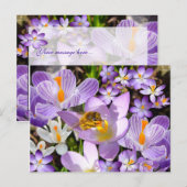 DE KROKUSPROEVERIJ ~ BRIEFKAART (Voorkant / Achterkant)