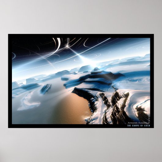 De kromme van Koud Poster (Voorkant)