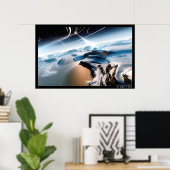 De kromme van Koud Poster (Thuiskantoor)