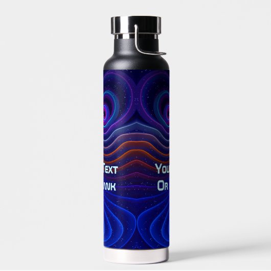 De Kromming van de Ruimte Waterfles (Links)