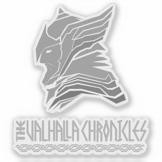 De kronieken van Walhalla Sticker (Voorkant)