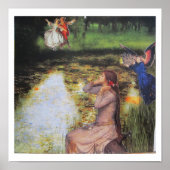 De Kroning - collage kunst Poster (Voorkant)