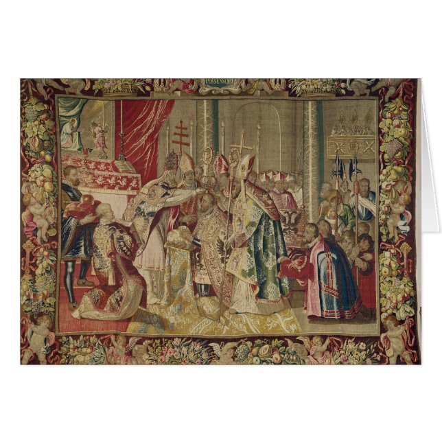 De kroning van Charles V (Voorkant Horizontaal)