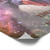 De kroning van de blote maagd Mary. Poster (Hoek)