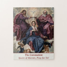 De kroning van de Heilige Maagd Maria Legpuzzel