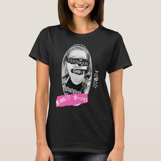 De kroning van de Koningin D's T-shirt (Voorkant)