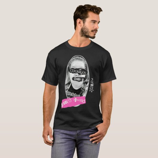 De kroning van de Koningin D's T-shirt (Voorkant volledig)
