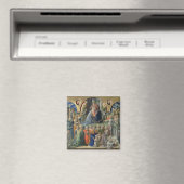 De kroning van de maagd, 1441-7 (tempera op p magneet (Insitu (Vaatwasser))