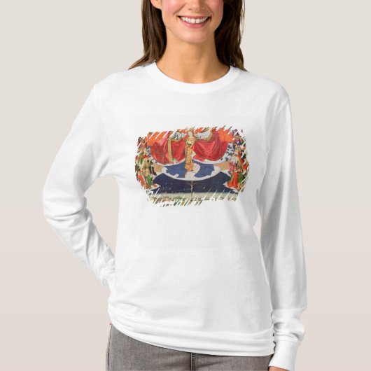 De kroning van de maagd, voltooid 1454 2 t-shirt (Voorkant)