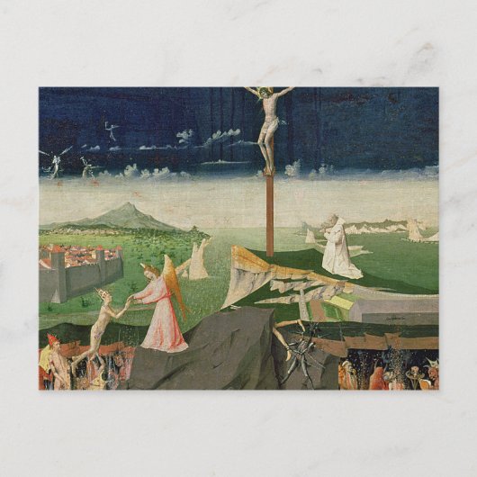 De kroning van de Maagd, voltooide 1454 Briefkaart (Voorkant)