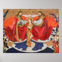 De kroning van de Maagd, voltooide 1454