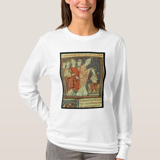 De kroning van Louis I "de pious" T-shirt (Voorkant)