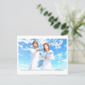 De Kroning van Maria - Koningin van Hemel en Aarde Briefkaart (Staand voorkant)