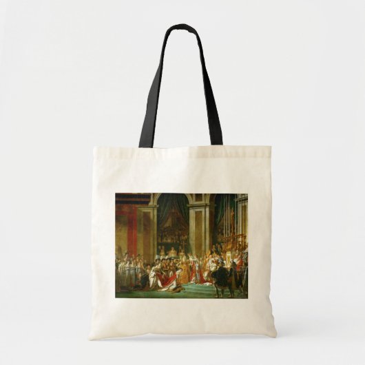 De kroning van Napoleon, Jacques-Louis David Tote Bag (Voorkant)
