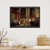 De kroning van Napoleon tot keizer van de Fransen Poster (Keuken)