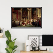 De kroning van Napoleon tot keizer van de Fransen Poster (Thuiskantoor)