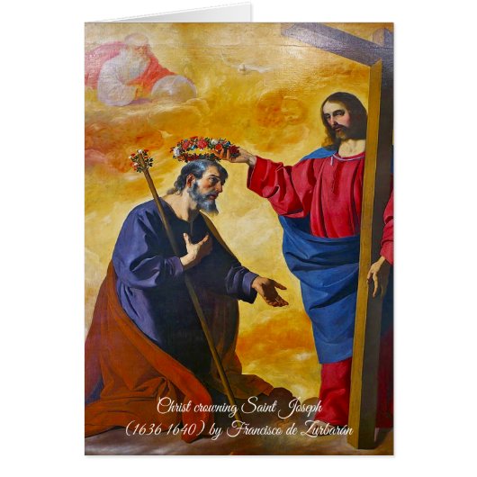 De kroning van Sint Jozef (Voorkant)