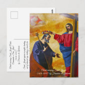 De kroning van Sint Jozef Briefkaart (Voorkant / Achterkant)