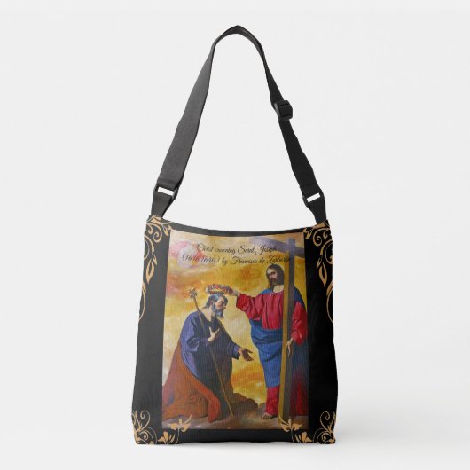 De kroning van Sint Jozef Crossbody Tas (Voorkant)