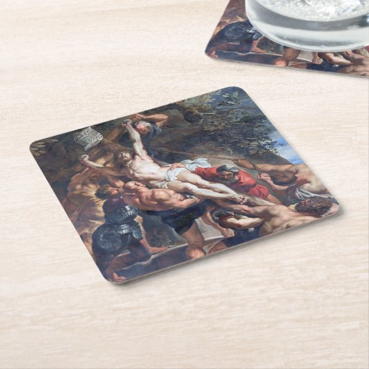 De kronkel, Rubens Kartonnen Onderzetters (Schuin)