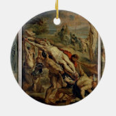 De kronkeling, geschilderd voor 1609-10 ( keramisch ornament (Achterkant)