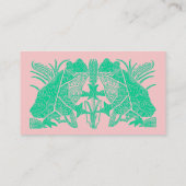 DE KROOMAFROGKRAFTERS VAN DE PATCHWORK/VAN HET VIS CONTACTKAARTJE (Achterkant)