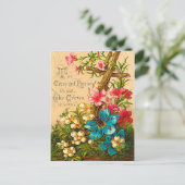 De kroon is Won. Briefkaart (Staand voorkant)