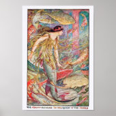 "De Kroon keert terug naar de koningin van de viss Poster (Voorkant)