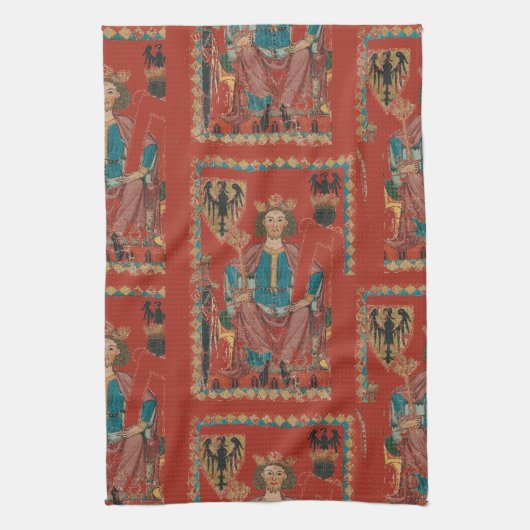 De kroon keukenhanddoek (Verticaal)