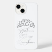 De kroon - Miss Congeniality Case-Mate iPhone Case (Achterkant)