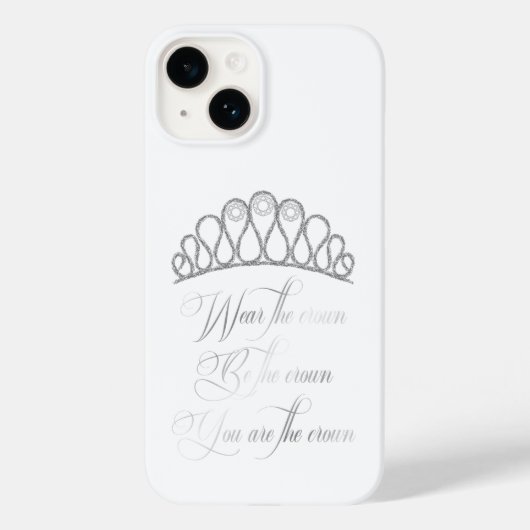 De kroon - Miss Congeniality Case-Mate iPhone Case (Achterkant)
