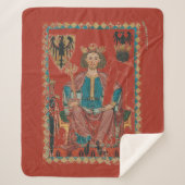 De kroon sherpa deken (Voorkant)