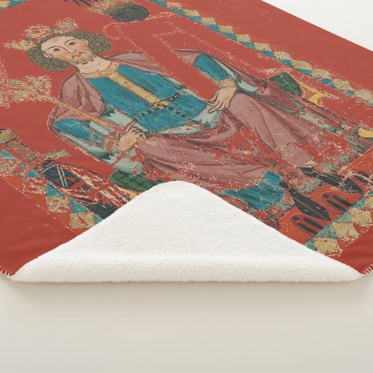 De kroon sherpa deken (3/4)