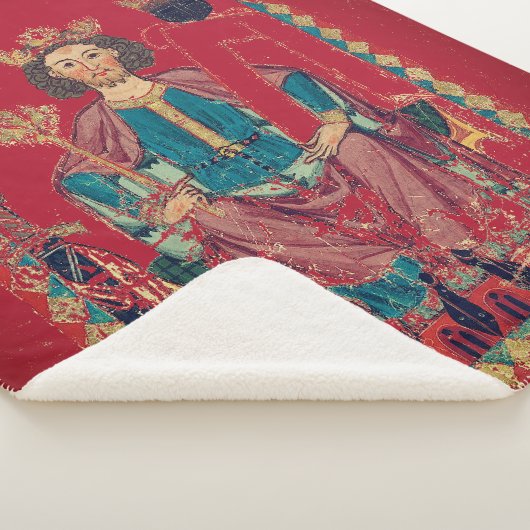 De kroon sherpa deken (3/4)