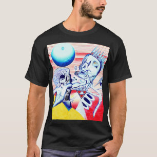 De kroon van de dood - olieverfschilderij t-shirt