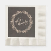 De Kroon van de herfst | Servetten van het (Voorkant)