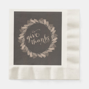 De Kroon van de herfst   Servetten van het