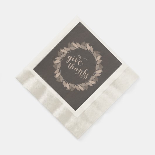 De Kroon van de herfst | Servetten van het (Hoek)