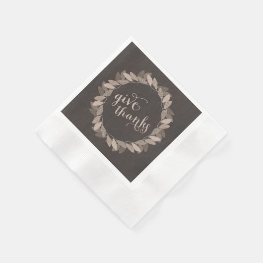 De Kroon van de herfst | Servetten van het (Hoek)