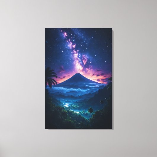 De Kroon van de Javaanse Hemel Canvas Afdruk (Voorkant)