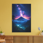 De Kroon van de Javaanse Hemel Canvas Afdruk (Insitu (Woonkamer))