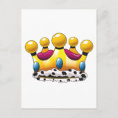 De kroon van de koning briefkaart (Voorkant)